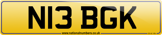 N13 BGK