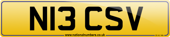 N13 CSV