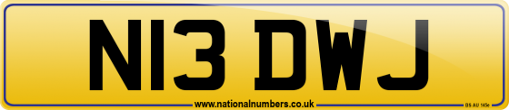 N13 DWJ