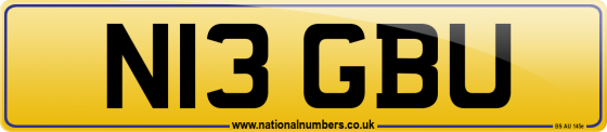 N13 GBU
