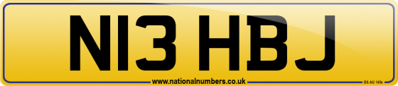 N13 HBJ