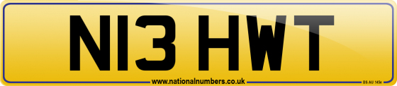 N13 HWT
