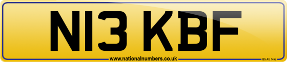N13 KBF