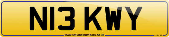 N13 KWY