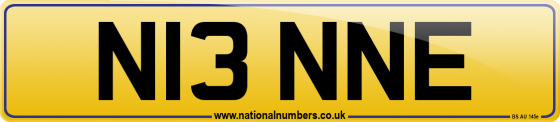 N13 NNE