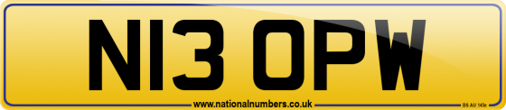 N13 OPW
