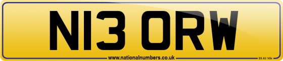 N13 ORW