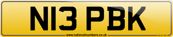 N13 PBK