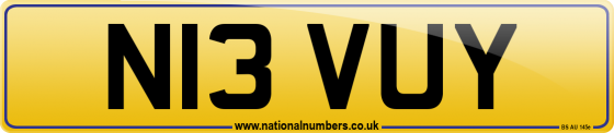 N13 VUY