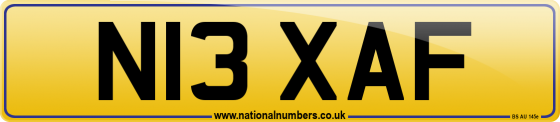 N13 XAF