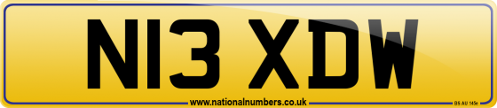 N13 XDW