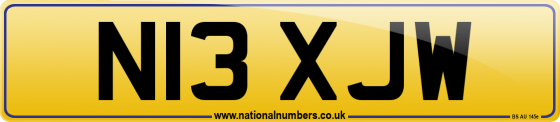 N13 XJW