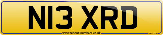 N13 XRD