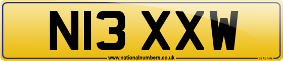 N13 XXW