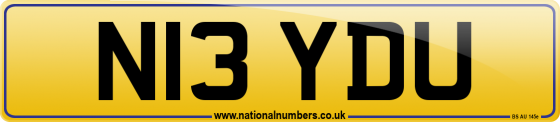N13 YDU