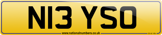 N13 YSO