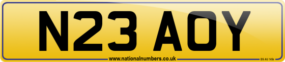 N23 AOY