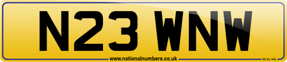 N23 WNW