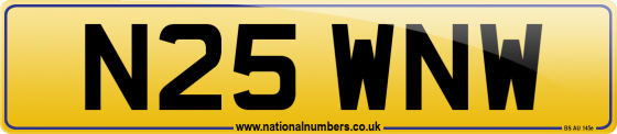 N25 WNW