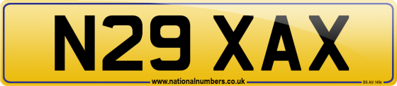 N29 XAX