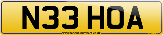 N33 HOA