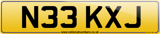 N33 KXJ