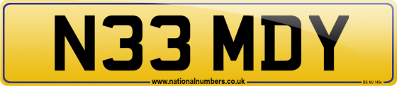 N33 MDY