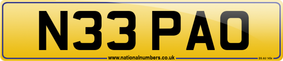 N33 PAO