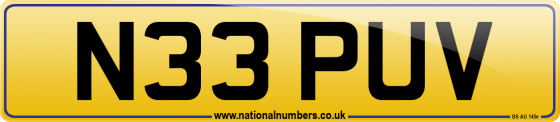 N33 PUV