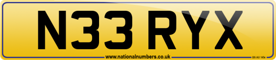 N33 RYX