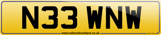 N33 WNW