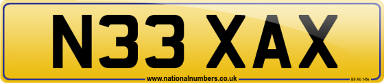 N33 XAX