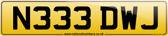N333 DWJ