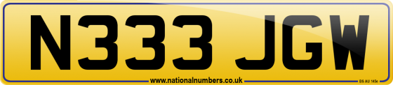 N333 JGW