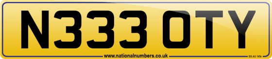 N333 OTY