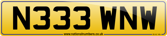 N333 WNW