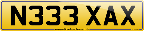 N333 XAX