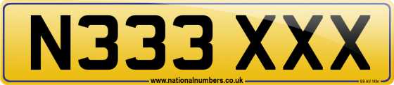 N333 XXX