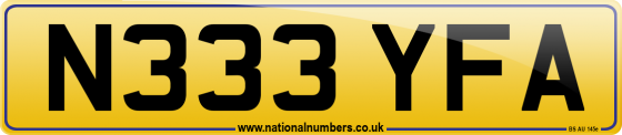 N333 YFA