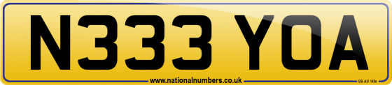 N333 YOA