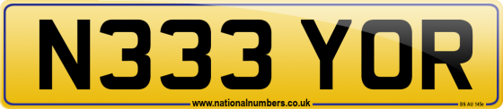 N333 YOR