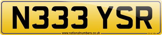N333 YSR