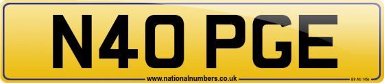 N40 PGE