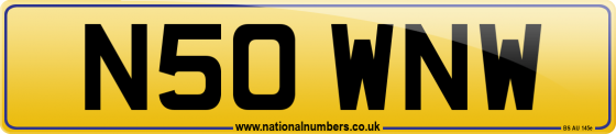 N50 WNW