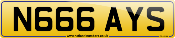 N666 AYS