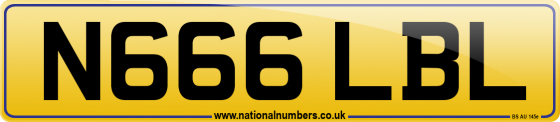 N666 LBL