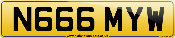 N666 MYW