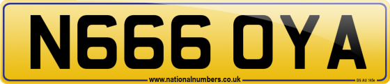 N666 OYA
