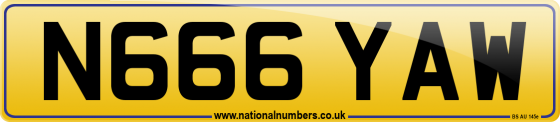 N666 YAW