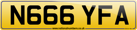 N666 YFA